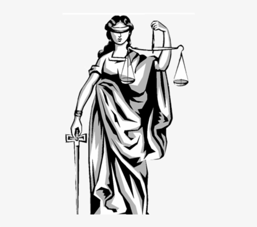 Justice Transparent Lady - All India Legal Aid Forum, transparent png #1696041