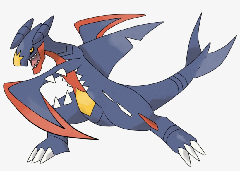 Mega Pokemon Garchomp, transparent png #1696042
