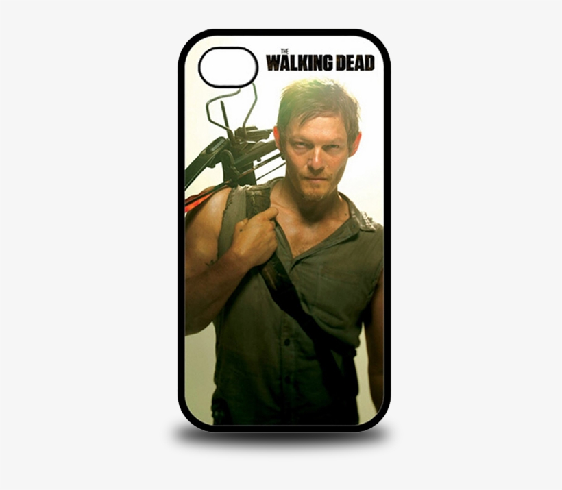 Daryl Dixon And Crossbow Phone Case - Daryl The Walking Dead, transparent png #1696277