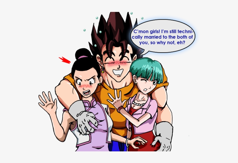 Well, I Imagine Living With Them Both Would Be Good - If Vegito Never Unfused, transparent png #1696281