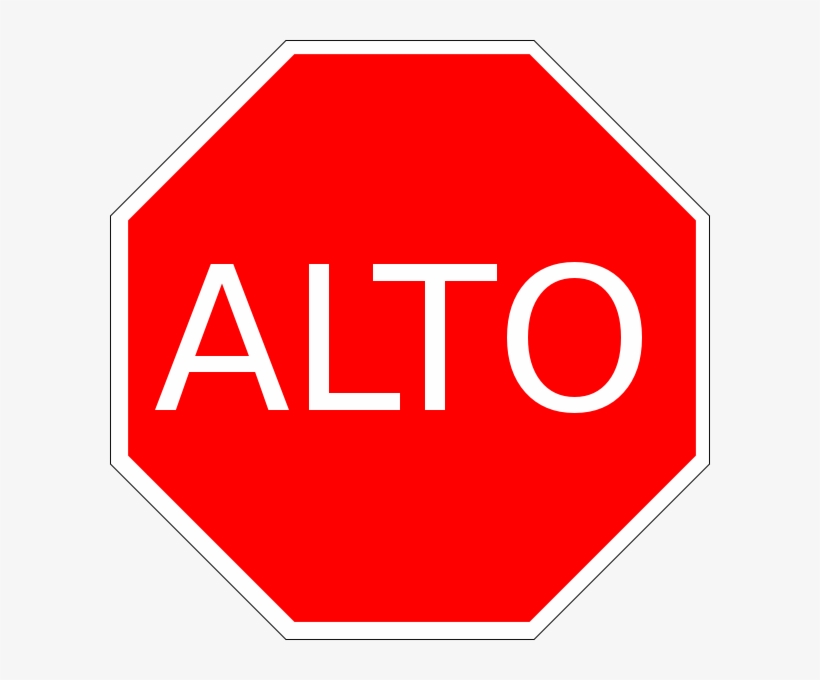Free Download Stop Sign Clipart Signage Logo Line - Stop Sign, transparent png #1697064