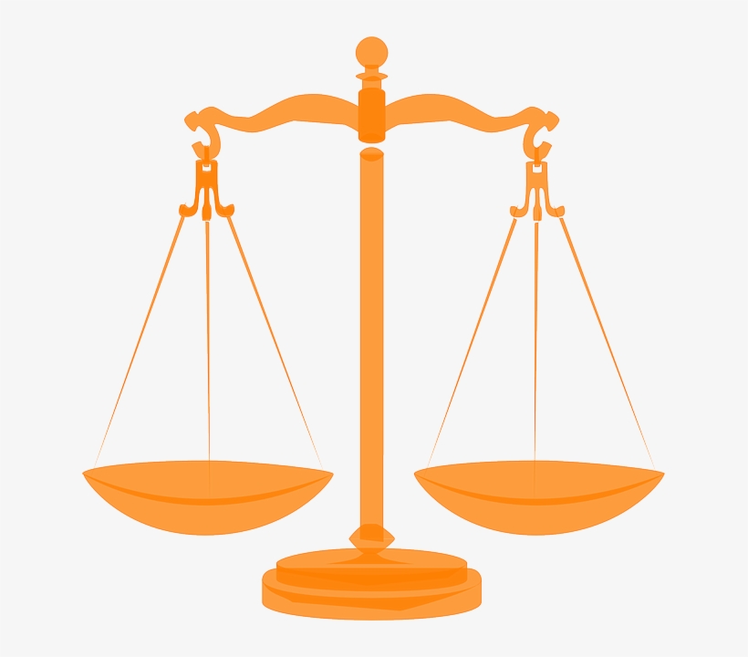 Libra Png - Scales Of Justice No Background, transparent png #1697295