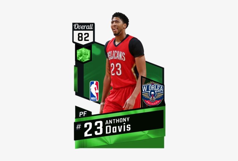 Anthony Davis Emerald Card - Larry Sanders Nba 2k17, transparent png #1697474