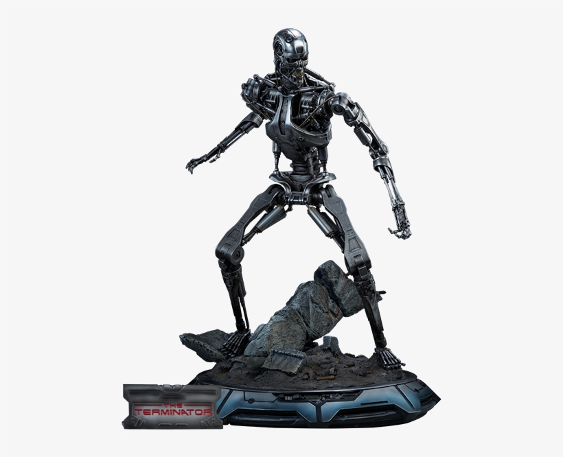 5" Terminator Maquette Terminator T-800 Endoskeleton - T 800 Endoskeleton, transparent png #1697567