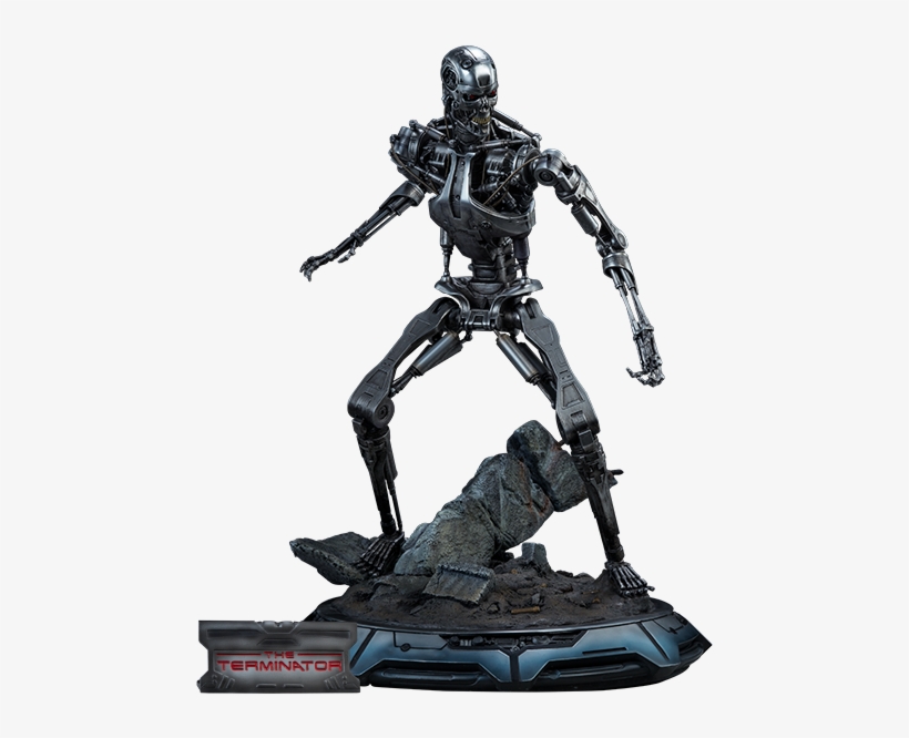 5" Terminator Maquette Terminator T-800 Endoskeleton - T 800 Endoskeleton, transparent png #1697567