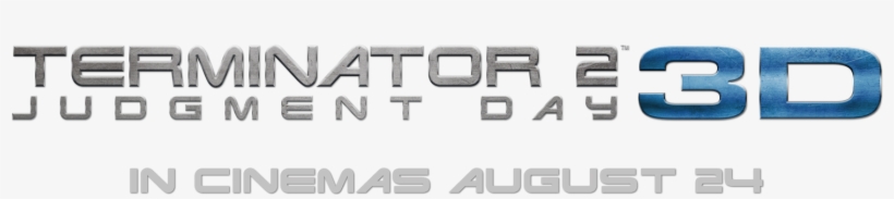 Judgement Day 3d - Terminator 2 Judgment Day Logo, transparent png #1697641