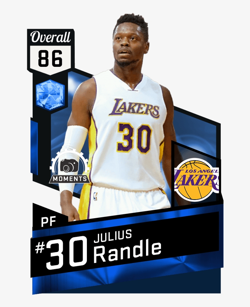 Anthony Davis - 1035401 Points - Julius Randle Myteam Card, transparent png #1697669