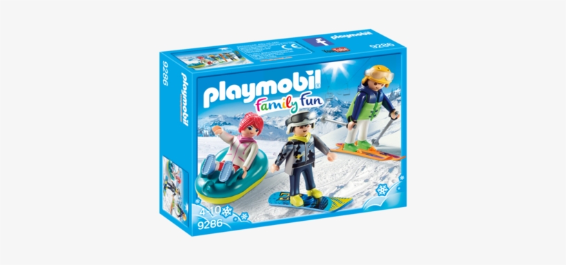 Winter Sports Trio - Playmobil Skiers, transparent png #1697834