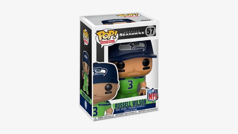 Football Russell Wilson Stock - Ezekiel Elliott Funko Pop, transparent png #1698104