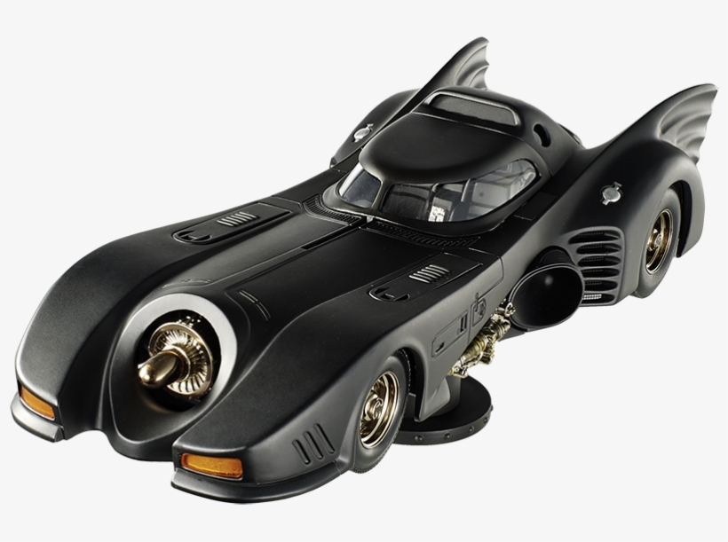Hot Wheels Elite 1:18 Batman Returns Batmobile, transparent png #1698193