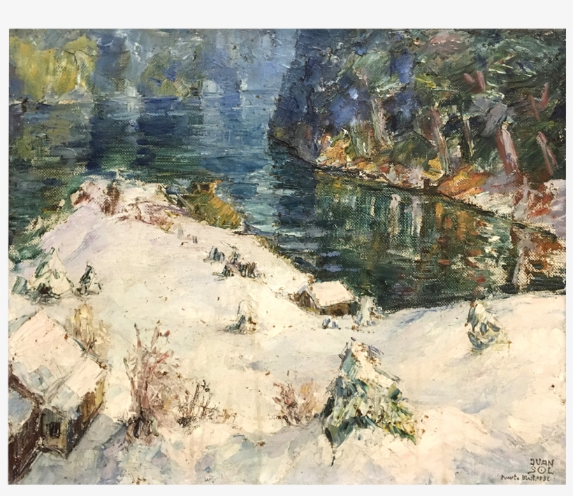 Juan Sol [1897-1987] Argentine Impressionist Painting - Juan Sol Paintings, transparent png #1698414