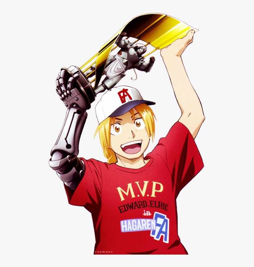 Baseball Champ - Fma Edward Elric Deviantart, transparent png #1698769