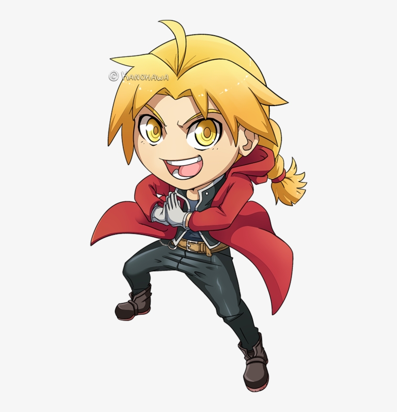 Pin By Shun Kurosaki On Fullmetal Alchemist - Fullmetal Alchemist Edward Chibi Png, transparent png #1698794