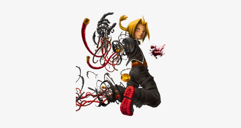 Edward Elric - Fullmetal Alchemist, transparent png #1699126
