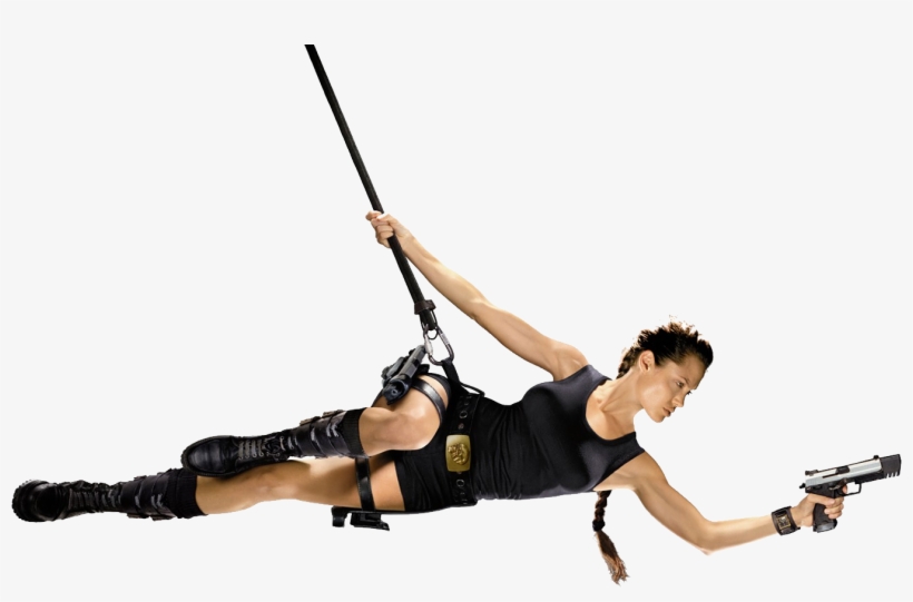 Angelina Jolie Lara Croft 4k, transparent png #1699416