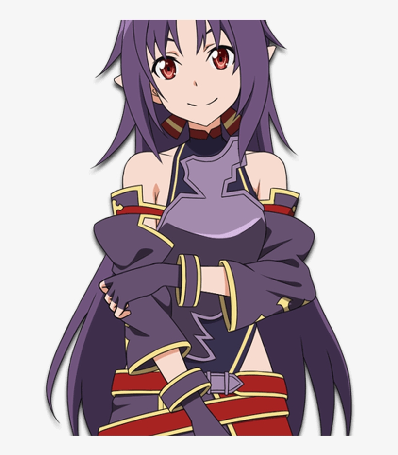 11 Of The Most Unique Female Anime Character Designs - Sword Art Online  Yuuki Png - Free Transparent PNG Download - PNGkey