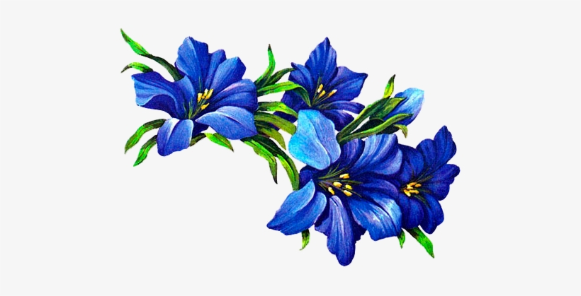 10 Flowers For Mom, Painting Patterns, Clipart Images, - Лилия С 8 Марта, transparent png #1699903