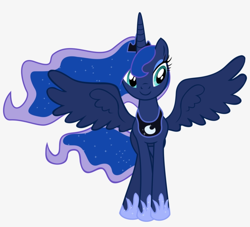 Princess Luna Vector - My Little Pony Luna, transparent png #1699940