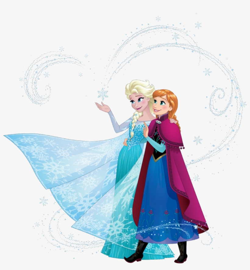 Elsa And Anna Sisters 2 - Disney Frozen Elsa And Anna Sisters, transparent png #170017