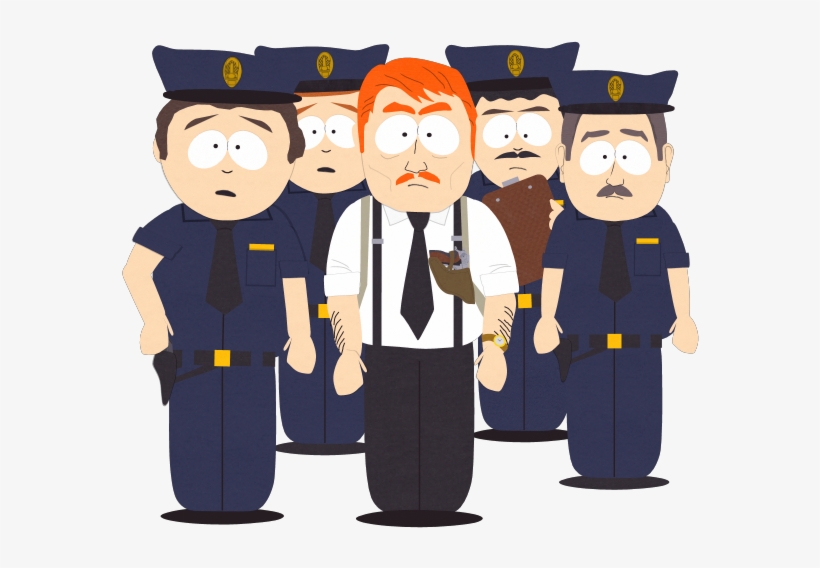 Park County Police - South Park, transparent png #170019