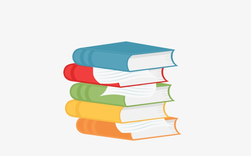 picture Stack Of Books Svg stacked books school svg scrapbook