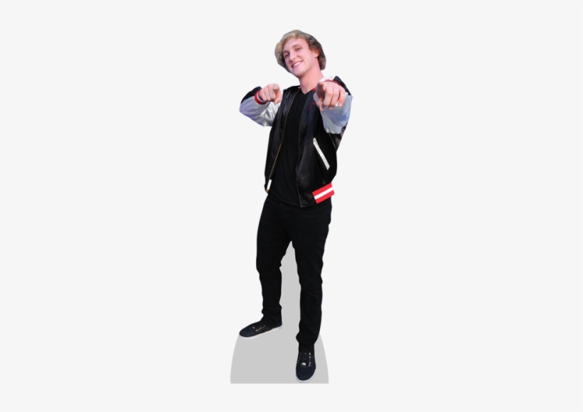 Logan Paul - Jake Paul Cardboard Cutout, transparent png #170245