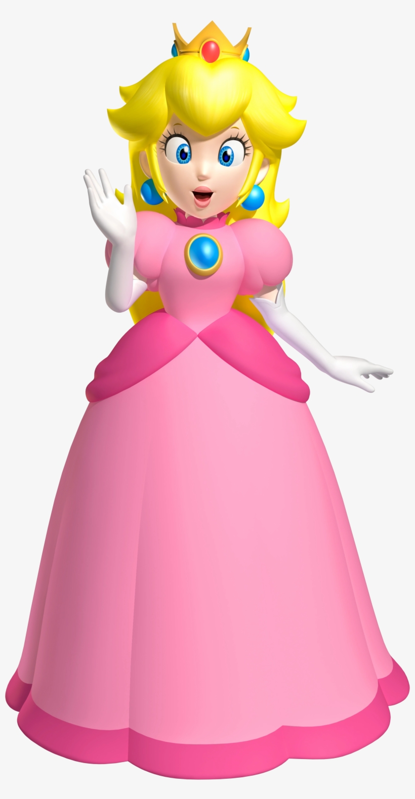 Clip Stock Image Peach Png Super Fanon Fandom Powered - Princess Peach Png, transparent png #170539