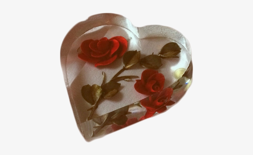 #transparent #aesthetic #png #heart #rose Instagram - Beige And Red Aesthetic, transparent png #170568