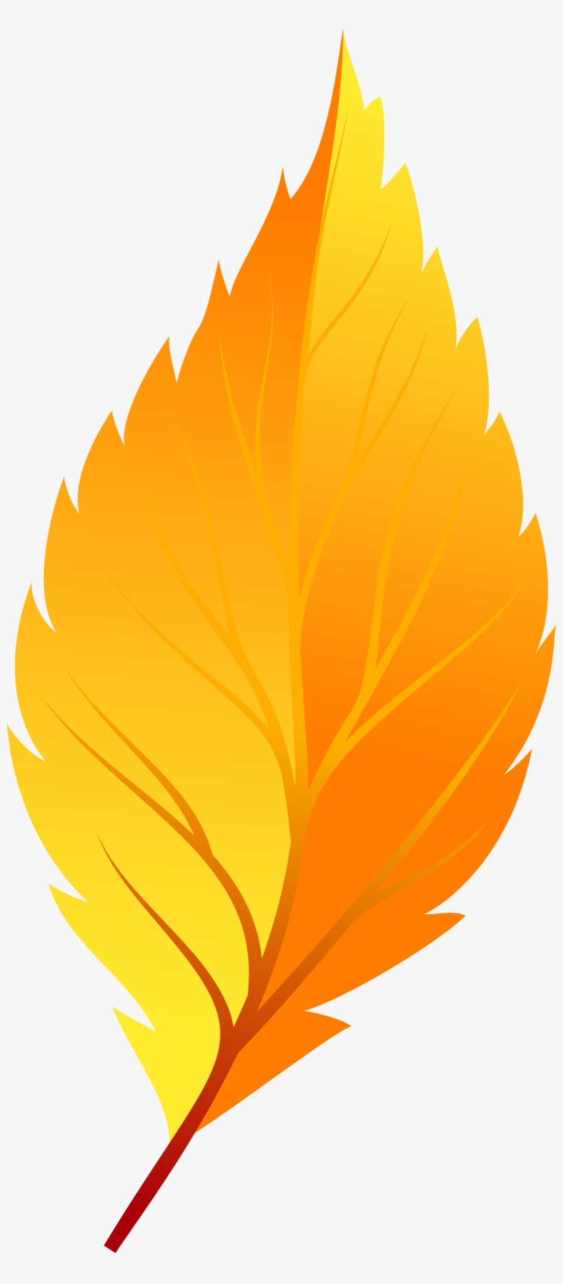 fall leaf clipart no background