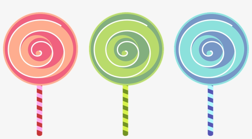 Lollipop Clipart Piece Candy - Lollipop Graphic, transparent png #170820