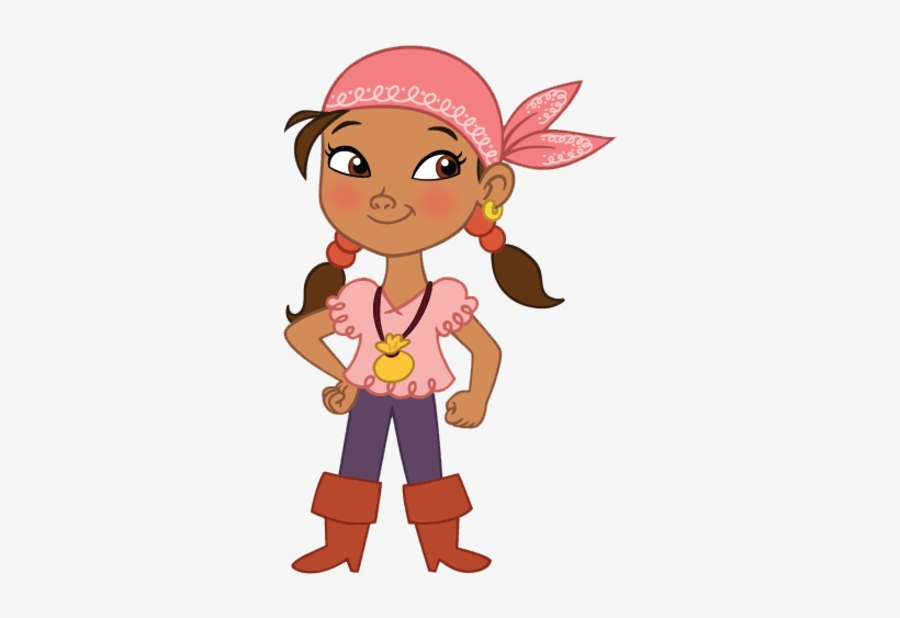 Banner Transparent Izzy - Jake And The Neverland Pirates, transparent png #171041