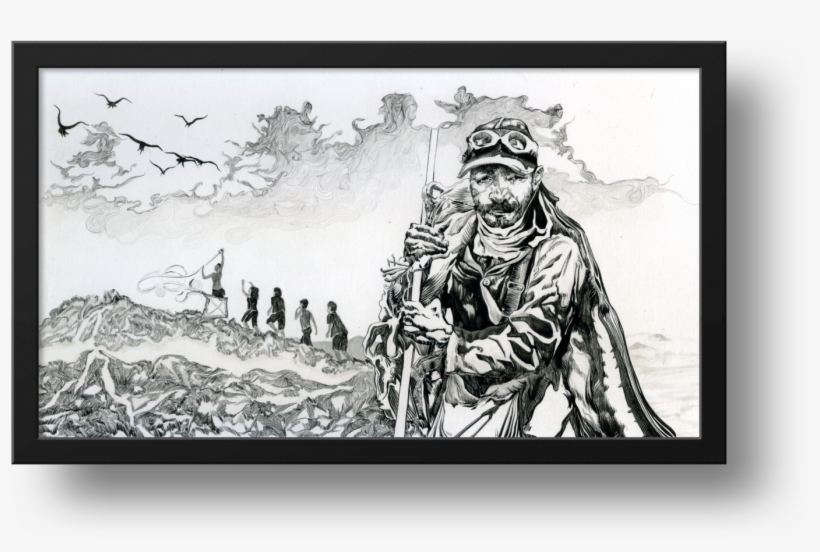 Picture Royalty Free African Drawing Watercolor - Monochrome, transparent png #171487