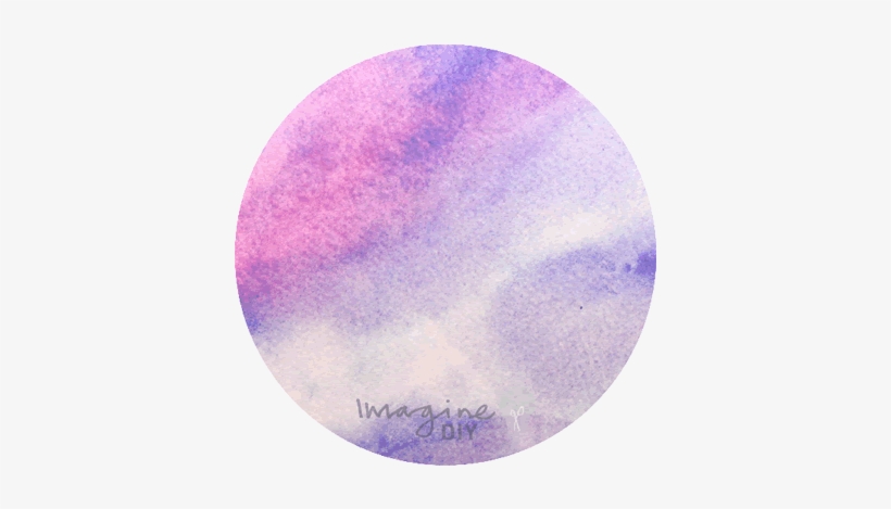 Picture Freeuse Imagine Diy Designer Wedding Stationery - Purple And Pink Watercolour, transparent png #171490