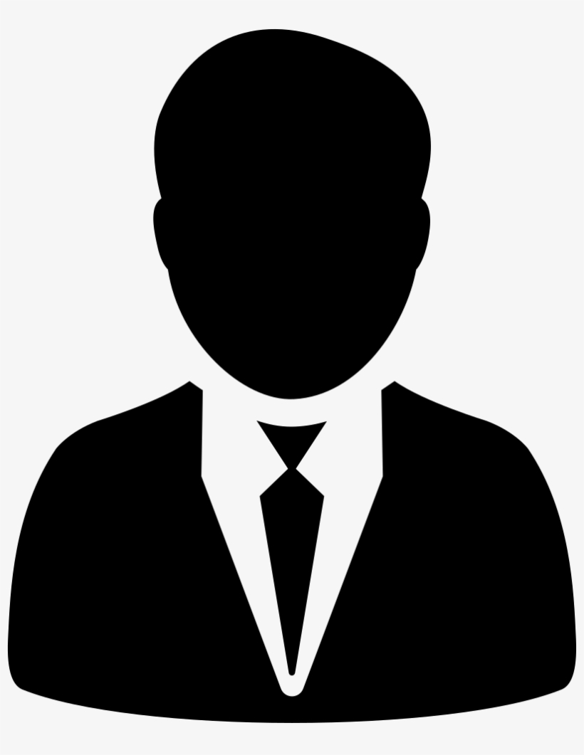 Man In Suit And Tie Comments - Person In Suit Icon, transparent png #171492