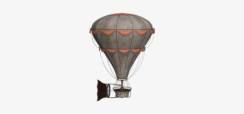 Hot Air Balloon Aircraft Balloon Airship F - Steam Balloon Free Png, transparent png #171693