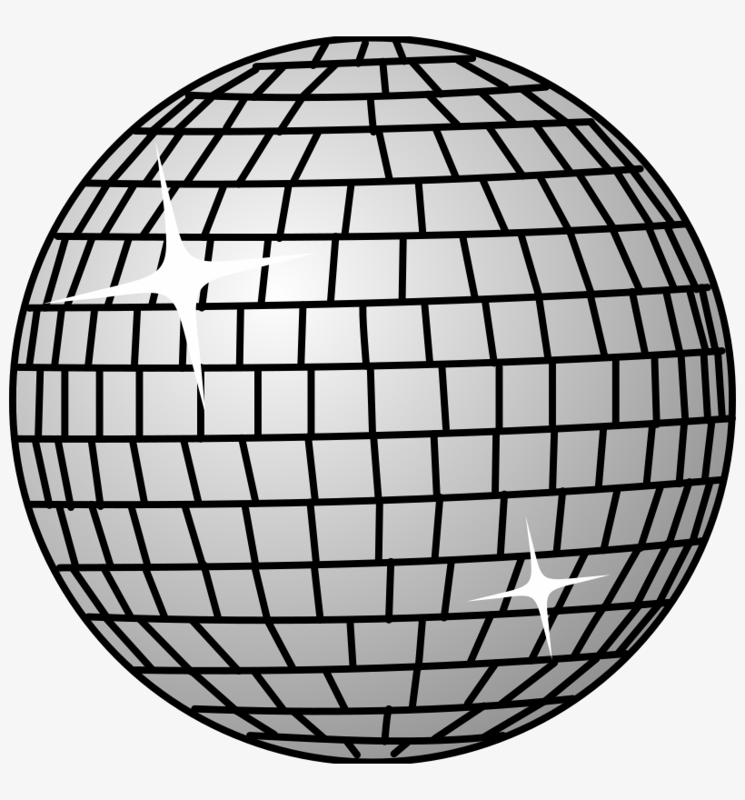 Disco Ball - Disco Ball Shower Curtain, transparent png #171721