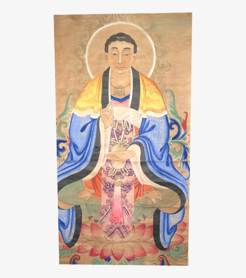 Buddha On The Lotus Throne - Painting, transparent png #171795