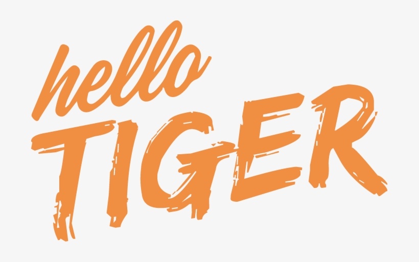 Hello Tiger, transparent png #171822