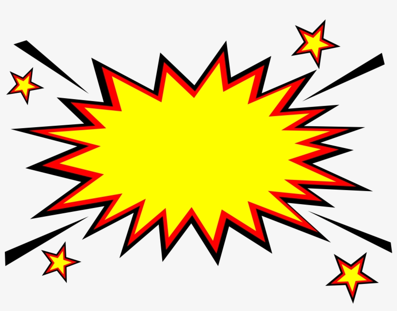 Free Download - Explosion Comic Png, transparent png #171904