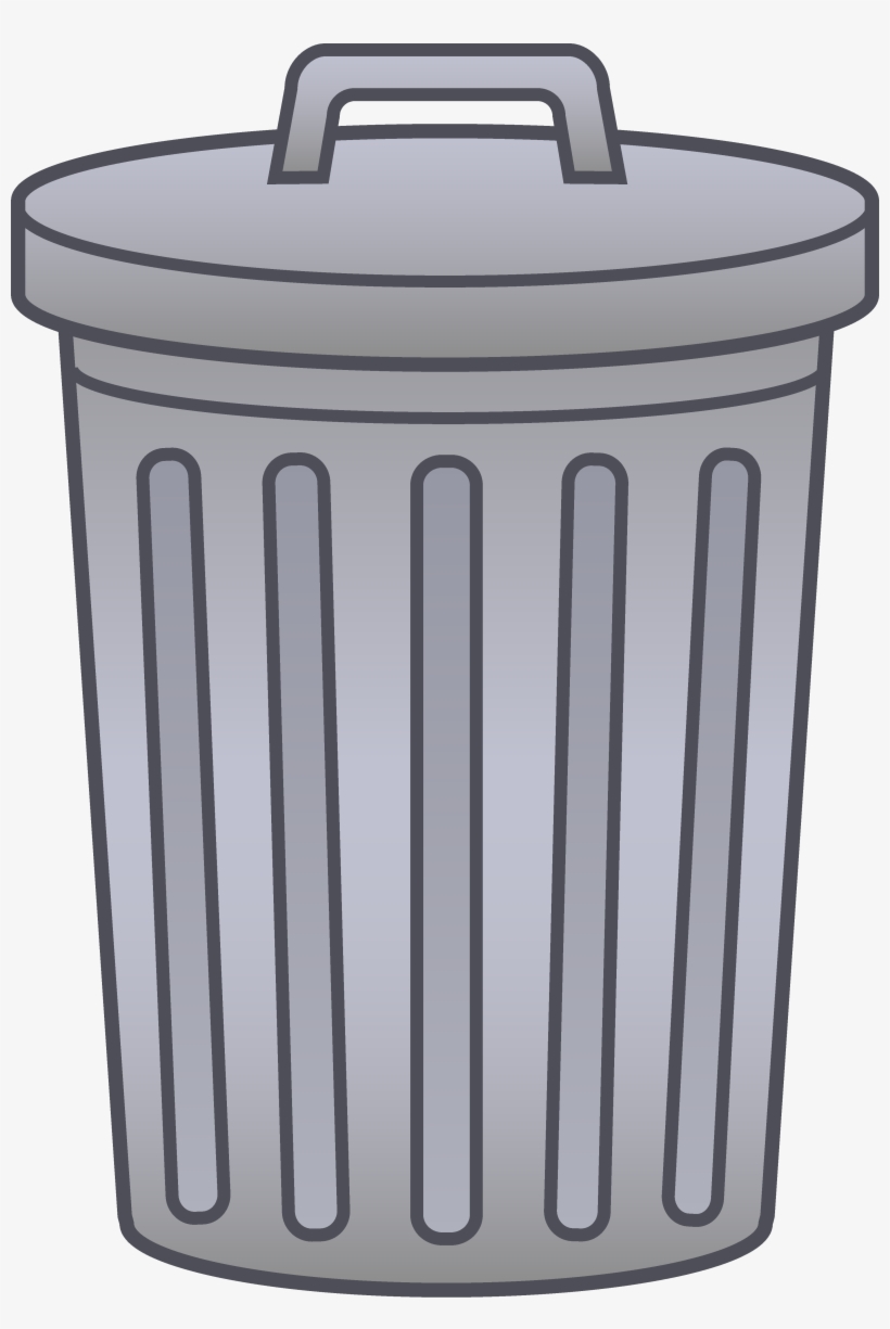 Svg Transparent Garbage Can Clipart Letters Format - Trash Can Transparent, transparent png #172152