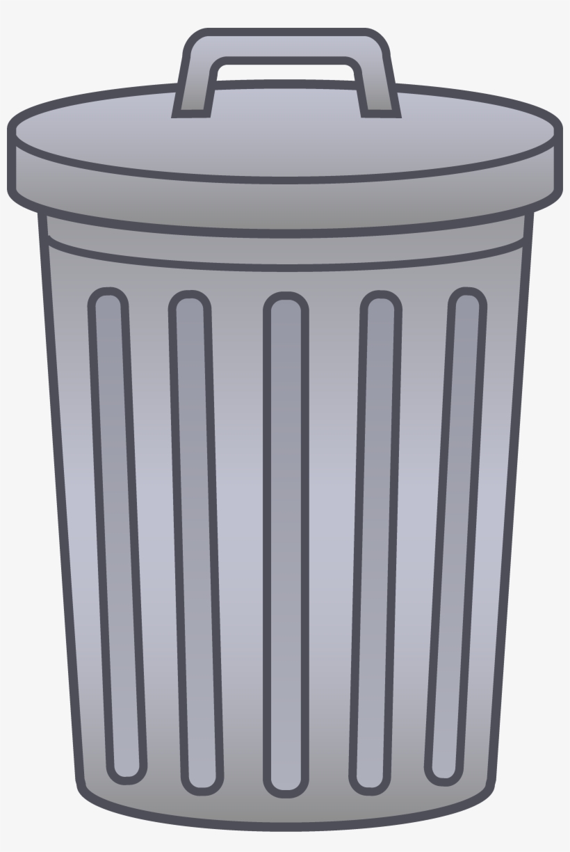 Svg Transparent Garbage Can Clipart Letters Format - Trash Can Transparent, transparent png #172152