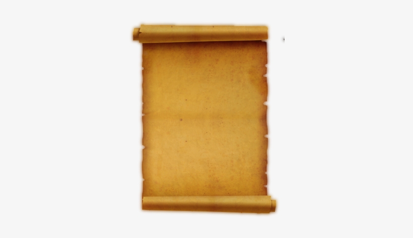 Rolled Old Paper Background, transparent png #172211