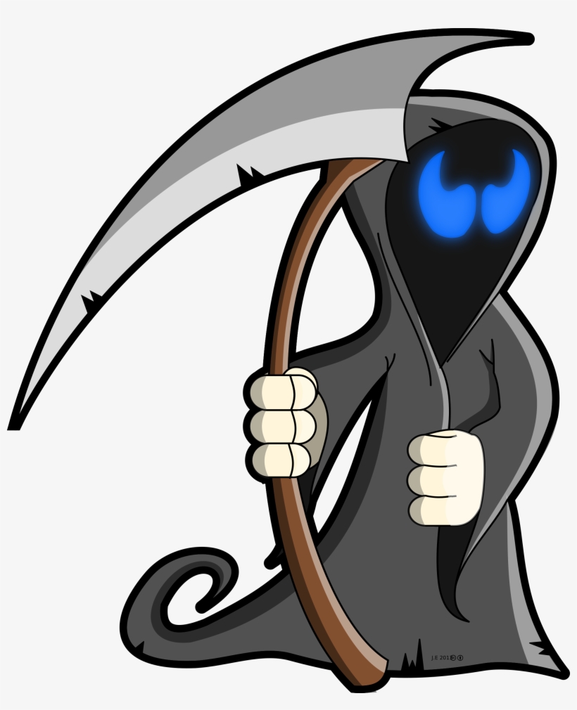 This Free Icons Png Design Of Grim Reaper Blue, transparent png #172481