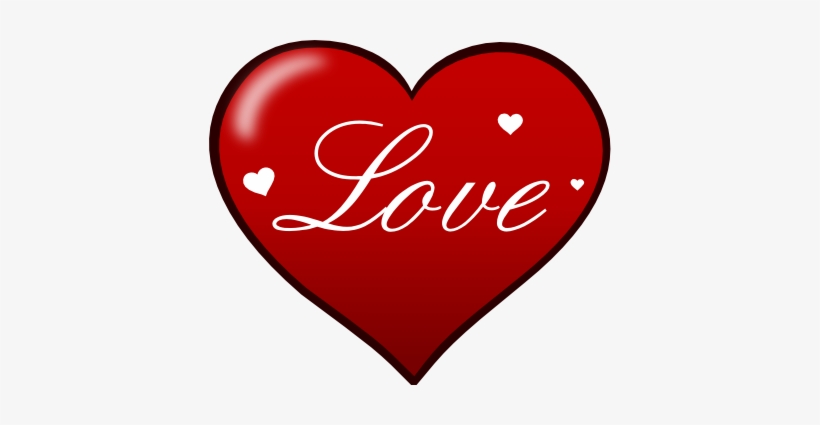 Red Clipart Love Heart - Love Heart, transparent png #172545