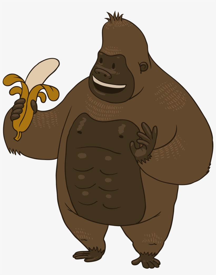 03 - Gorilla, transparent png #172775