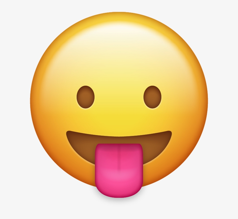 Download New Emoji Icons In Png [ios 10] - Tongue Out Emoji, transparent png #172847