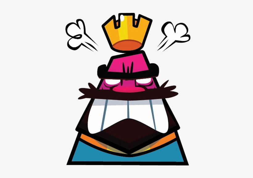 Angry Face - Clash Royale Emojis Gif, transparent png #172851