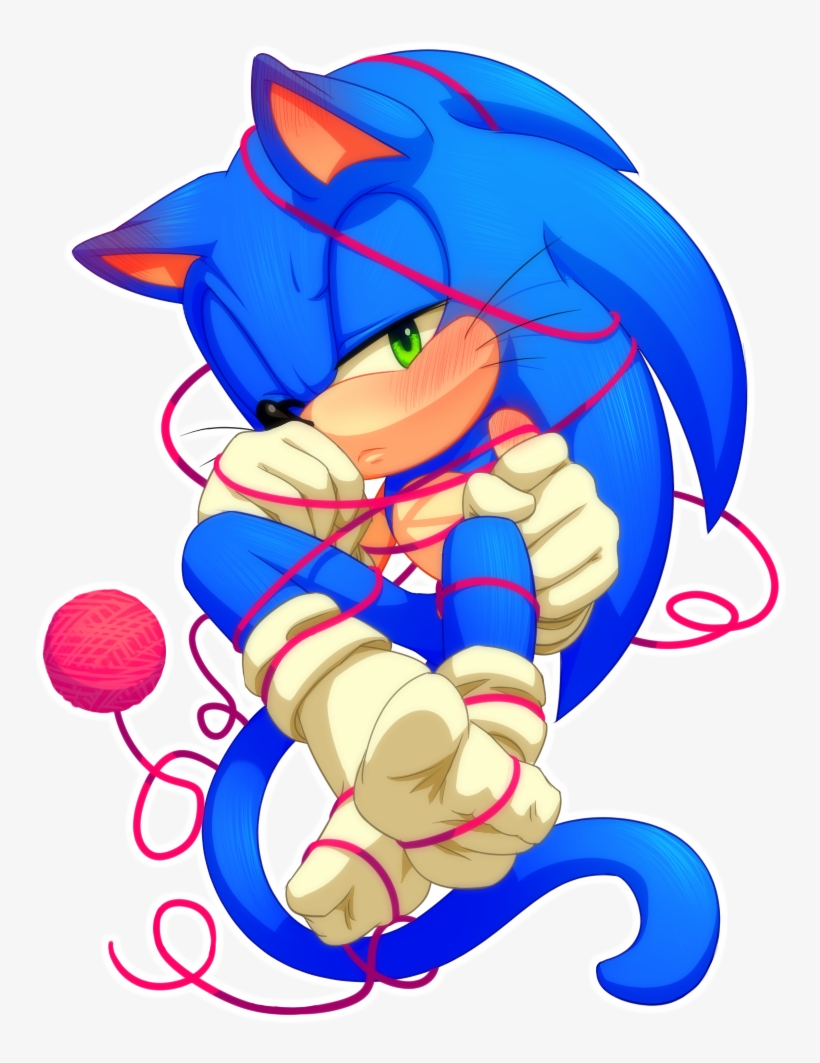 Sonic And Shadow Are My Favorite Characters Of All - Sonic Gato, transparent png #173005