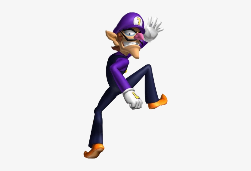 Spongebob Movie Timeline Fanon - Waluigi Transparent, transparent png #173402