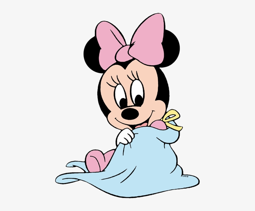 Picture Stock Baby Minnie Mouse Clipart - Mickey Mouse And Minnie Mouse Baby, transparent png #173645